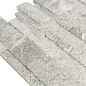 Мозаика из полированного мрамора 3D Tundra Grey
