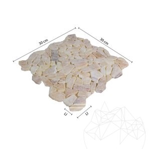 Mozaic Onix Crazy Paving Antichizat