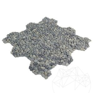 Mozaic Pebbles Small Black