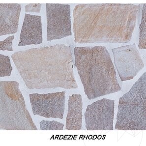 Gratar Gradina Traditional Mic (Carbune/Lemn, 100x60x210 cm, 650 kg, piatra naturala Rhodos, caramida)