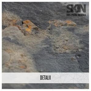Ardezie Flexibila SKIN Panel 3D Express - Autumn Rustic, 60x15 cm, Autoadeziv 3M pt. Placari Interioare Mobilier, Pereti