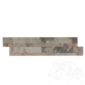 Quartit Flexibil SKIN Panel Express -  Indian Autumn, 60x15 cm, Autoadeziv 3M pt. Placari Interioare Mobilier, Pereti