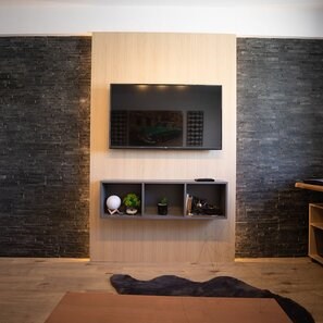 Panel Ardezie Stras Black 15 x 60cm