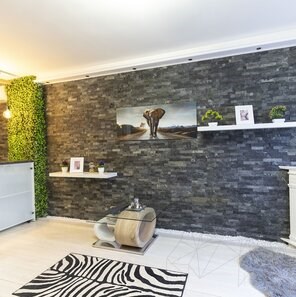Panel Marmura Catania Black 15 x 60cm