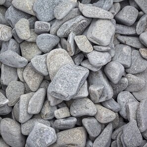 Pebbles Ardezie Kavala Fish Grey, 3-6 cm KG