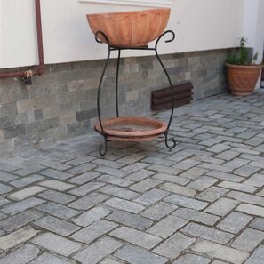 Piatra Cubica Ardezie Kavala Natur, 20 x 10 x 3-5 cm