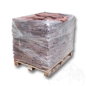 Sandstone Poligonal Rosu Vidin (1 mp = 20-25 buc)