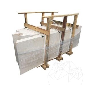 Piese Personalizate Limestone Vratza Polisat (Blaturi / Trepte / Glafuri), 2 cm (doar interior)