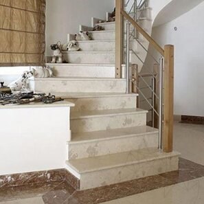 Piese Personalizate Limestone Vratza Polisat (Blaturi / Trepte / Glafuri), 2 cm (doar interior)