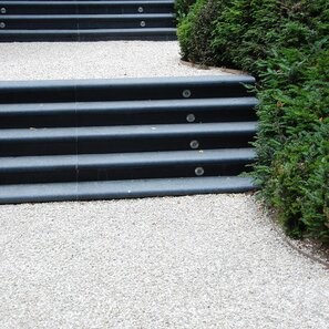 Profil fagure pentru stabilizarea pietrisului, alb, 1176 x 764 x 32 mm