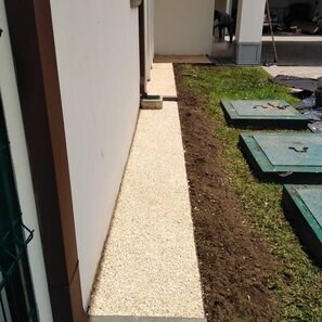 Profil fagure pentru stabilizarea pietrisului, gri, 1176 x 764 x 32 mm