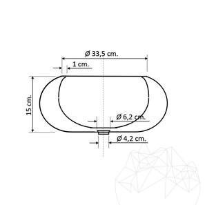 Chiuveta Matia travertin Yellow RS-24