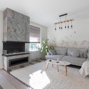 Ardezie Flexibila SKIN Ultra-Flex 2mm - Autumn White, 185 x 61 cm| Piatra pt Pereti, Mobilier, Fatade si Spatii Umede