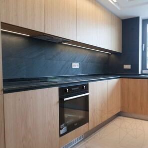 Ardezie Flexibila SKIN MicroStone 1mm - Black Line, 210 x 105 cm | Piatra Ultra-Flexibila pt Pereti, Mobilier, Fatade