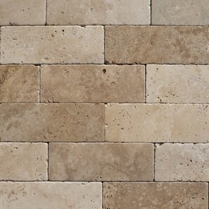Travertin Classic Cross Cut Antichizat, 7.5 x 20.3 x 1 cm