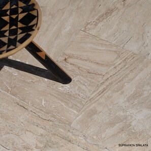 Travertin Striato Beige French Pattern Set Mat, 1.2 cm