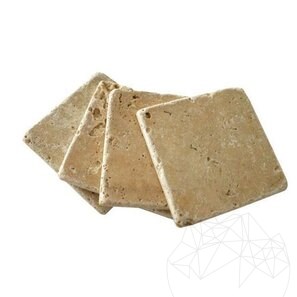 Травертин Classic Cross Cut Antique, 10 x 10 x 1 см