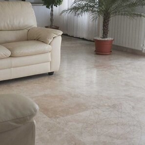 Travertin Classic PREMIUM Cross Cut Mat 61 x 61 x 1.2 cm