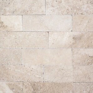 Travertin Classic Cross Cut Antichizat, 10 x 30.5 x 1 cm