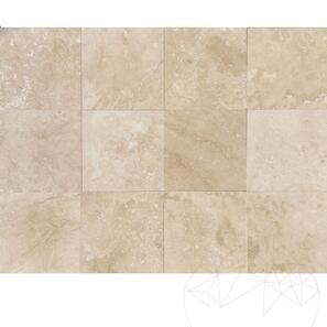 Travertine Classic PREMIUM Cross Cut Mat, 30,5 x 30,5 x 1,2 см