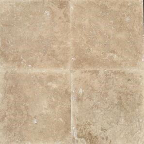 Травертин Classic PREMIUM Cross Cut полированный, 61 x 61 x 1,2 см