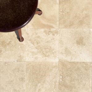 Travertin Classic PREMIUM Cross Cut Polisat, 30.5 x 30.5 x 1.2 cm 
