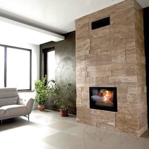 Travertin Latte PREMIUM Polisat, 61 x 30.5 x 1.2 cm