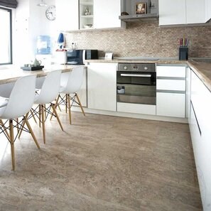 Travertin Latte PREMIUM Polisat, 61 x 61 x 1.2 cm