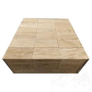 Travertin Striato Antichizat, 15.2 x 30.5 x 3 cm
