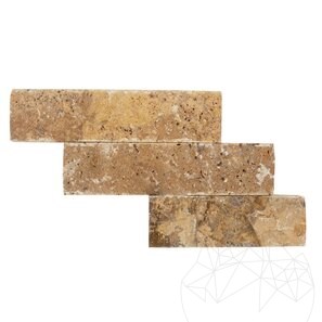 Travertin Yellow Scapitat, 5 cm x LL x 2 cm