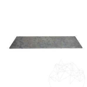 Noisette Natur Многоцветный сланцевый шаг, 120 x 33 x 2 см