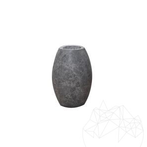 Vaza Decorativa Autograph - Pisa Marmura Tundra, 30 x 20 x 20 cm