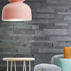 Ardezie Flexibila SKIN Panel 3D Express - Mongolian, 60x15 cm, Autoadeziv 3M pt. Placari Interioare Mobilier, Pereti
