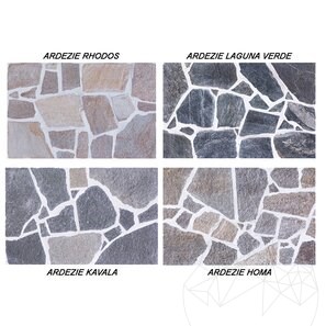 Accesorii: Acoperis pt. Cuptor Gradina Traditional, Piatra Poligonala, 120 x 86 x 65 cm, 202kg