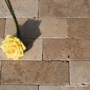 Travertin Classic Cross Cut Antichizat, 7.5 x 20.3 x 1 cm