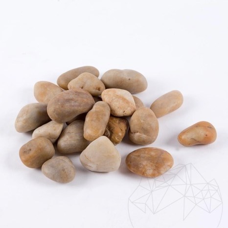 Желтый полированный мешок Pebble, 20 кг