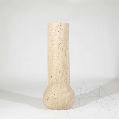 Декоративная ваза Autograph-Milano Travertine Classic, 50 x 20 x 10 см