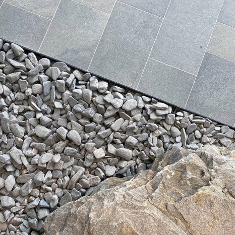 Галька Slate Kavala Fish Grey, 1-3 см (мешок 20 кг)