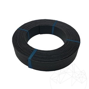 Banda delimitare spatii verzi, neagra (H -12 cm, rola/20 ml)