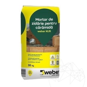 Mortar de zidarie - Weber KL, 15 -30 kg