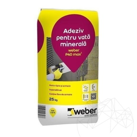 Клей для систем теплоизоляции - Weber P40 max