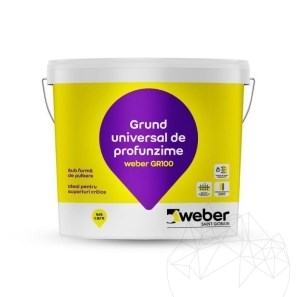 Grund universal de profunzime -  Weber GR 100, 5 Kg