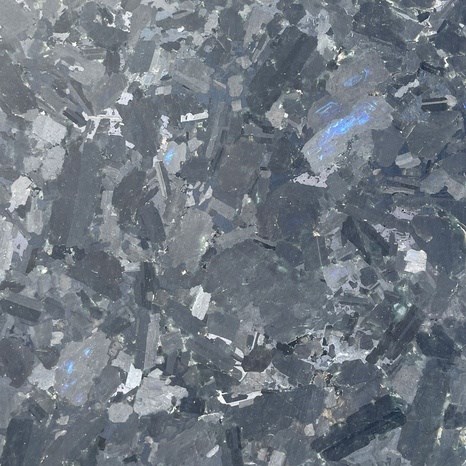 Labradorit Extra Blue AquaStorm, 60 x 30 x 2 cm