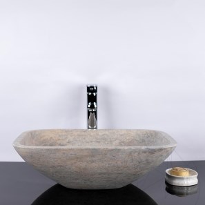 Раковина Matia Travertine Silver BRTA, 50 x 40 x 13 см