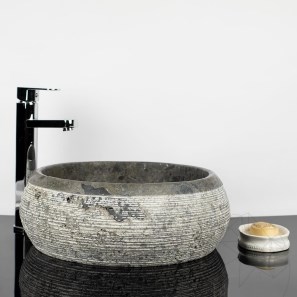 Раковина из мрамора Matia Ceppo Grey RS-24