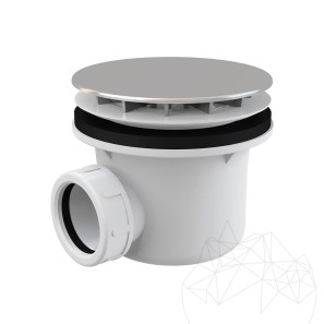Сифон для ванны Alca Plast, хром