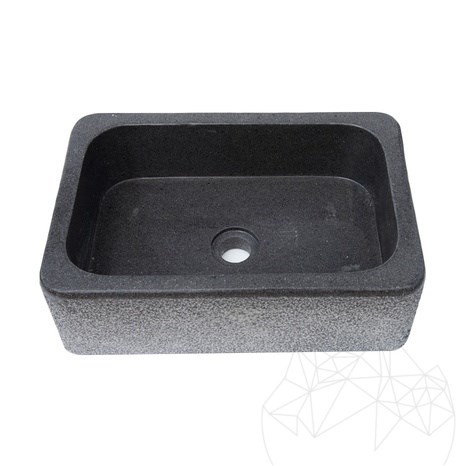Раковина из гранита Matia Black Panther