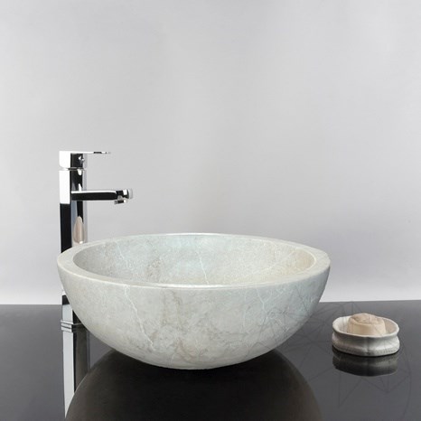 Раковина Matia, мрамор капучино RS-5, 42 x 15 см