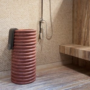 Раковина Tao Travertine Opium Red SP-23, 82 x 42 см
