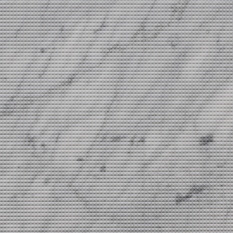 Lastra Marmura Carrara White Pyramid Design 2CM